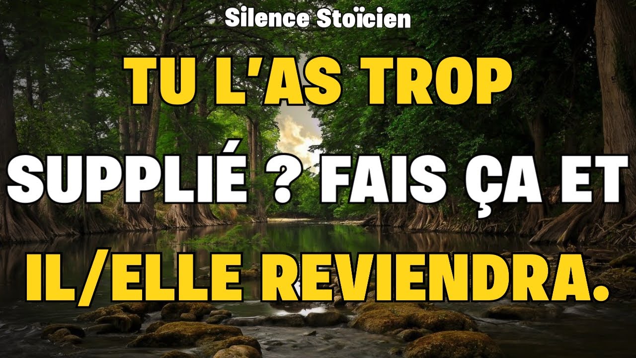 Elle reviendra… si tu fais exactement cela