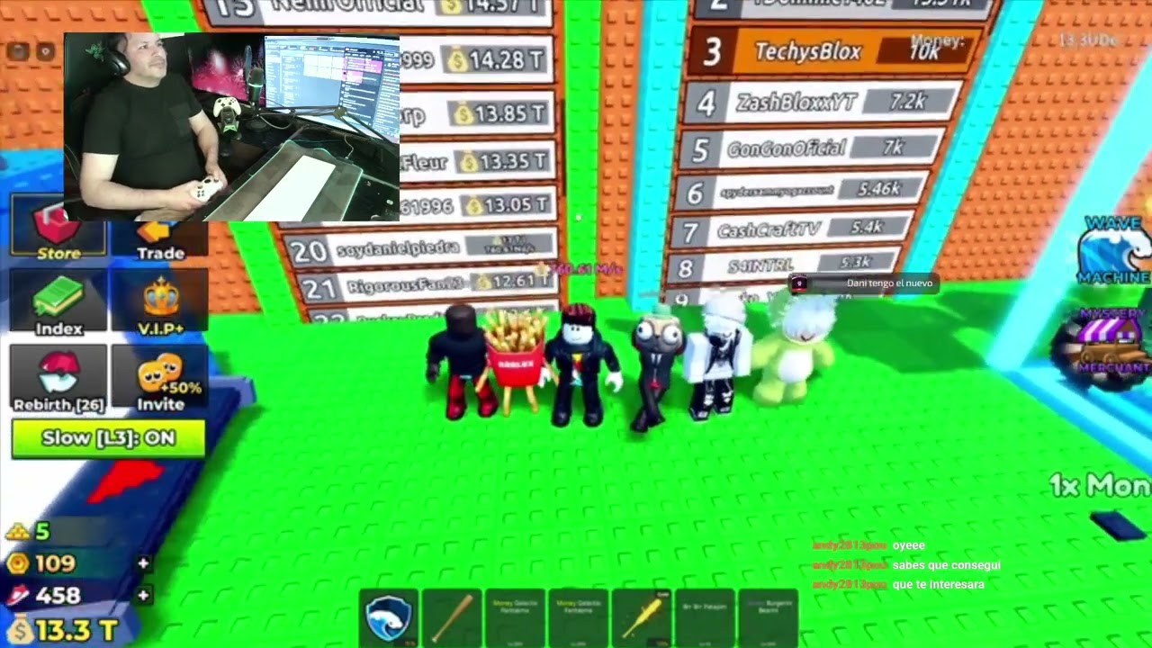 Ya estamos en top en tsunami Brainrot 