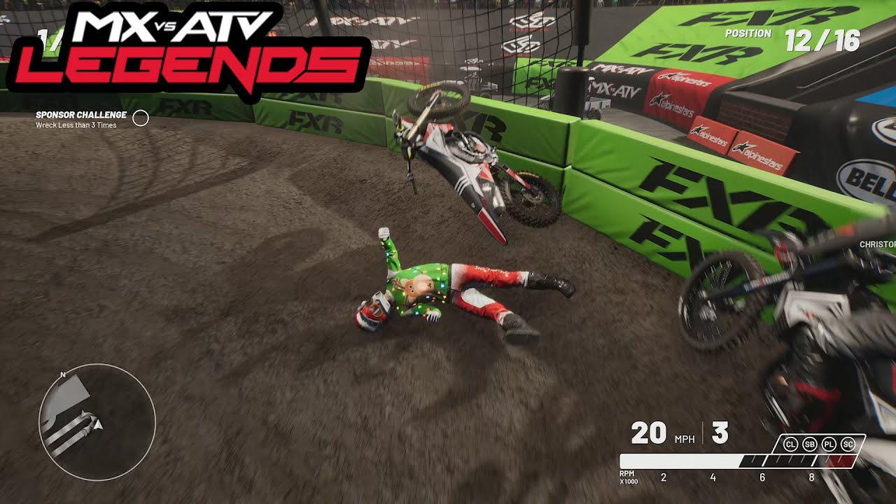 MX Vs ATV Legends | MXA 450 Supercross Championship (Part 3)