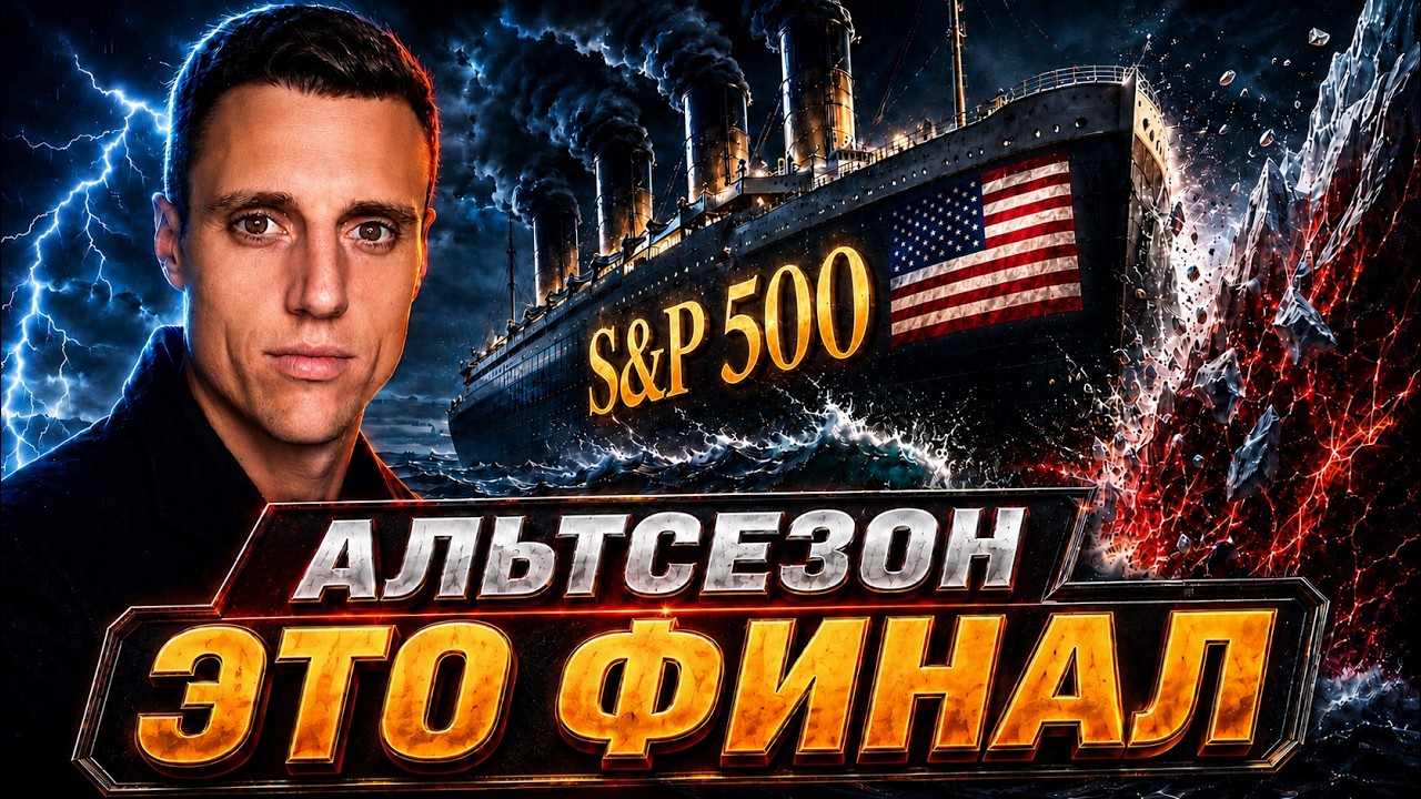 Крах фондового рынка США &mdash; только после мощного роста криптовалюты. Альтсезон станет финалом.