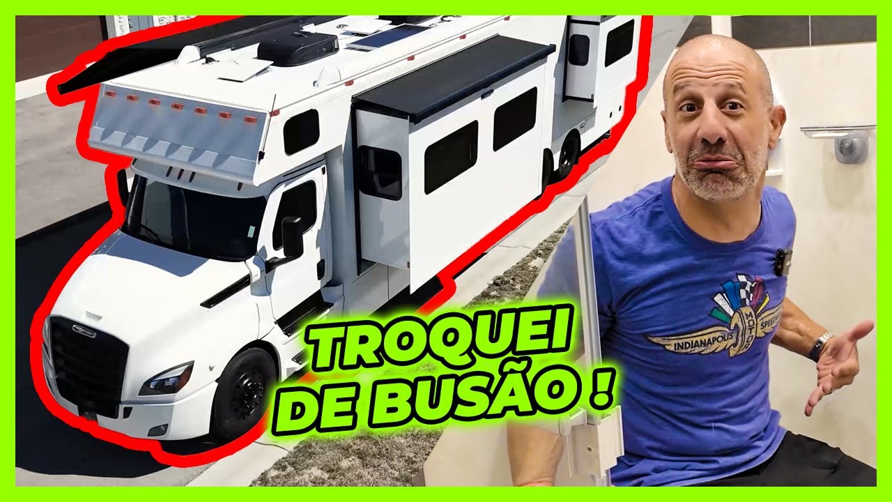 Tour completo no meu novíssimo MOTORHOME!