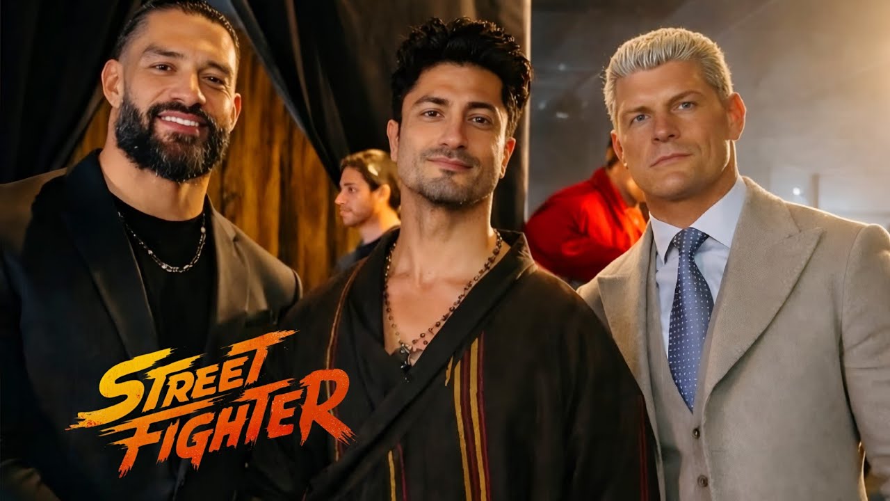Vidyut Jammwal, Roman Reigns and Cody Rhodes Team Up For Upcoming Movie Street Fighter 2026