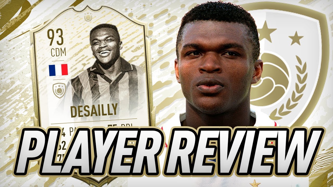 93 ICON MOMENTS DESAILLY PLAYER REVIEW! - FIFA 20 Ultimate Team