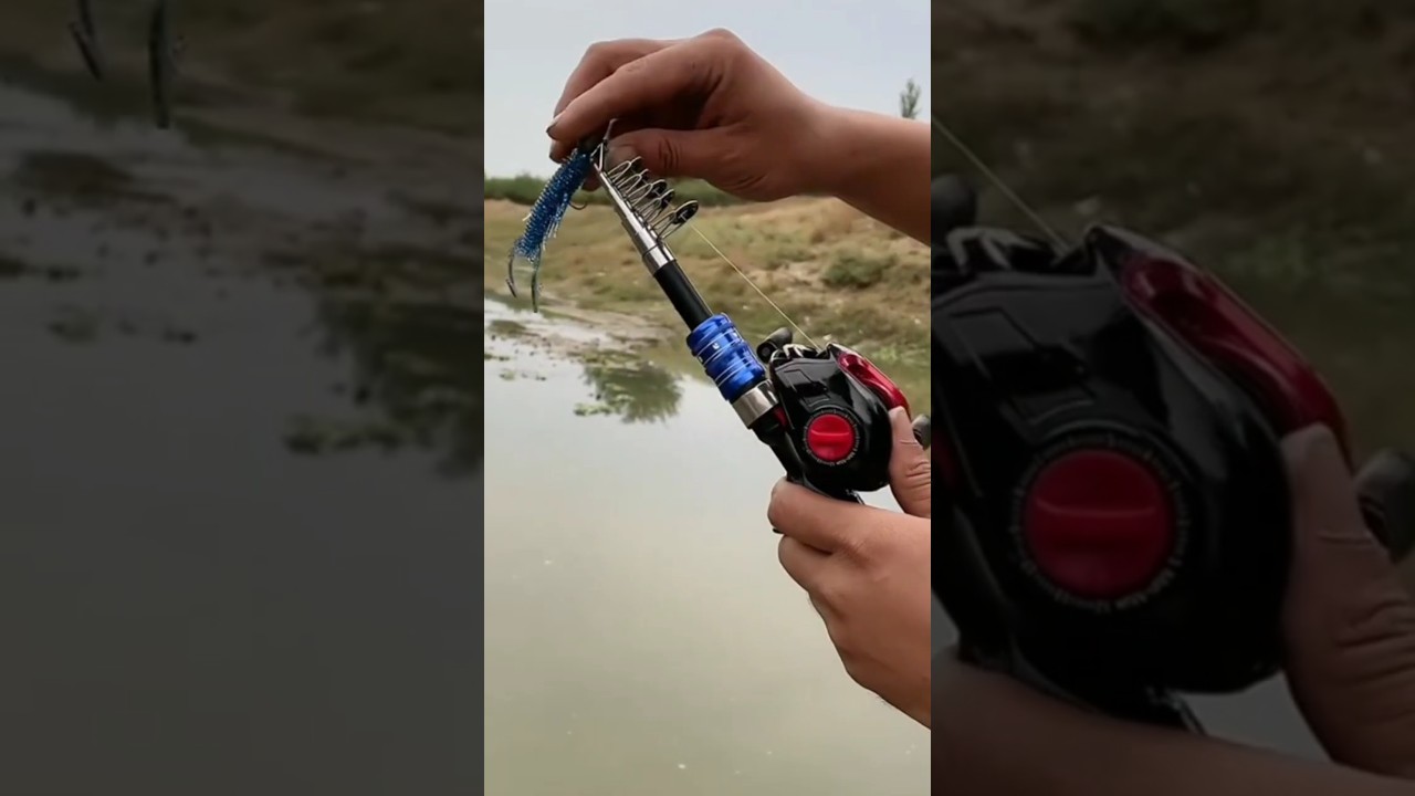 Best Fishing Rod and Reel Combo Set |Perfect for Beginners & Pros 🎣#fishingrod #fishingreels #shorts