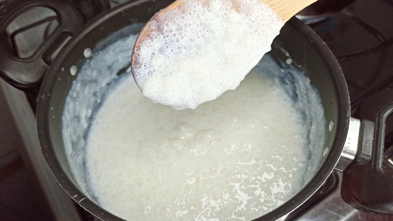 MINGAU DE TAPIOCA COM SÓ 3 INGREDIENTES-PRONTO EM 5 MINUTOS