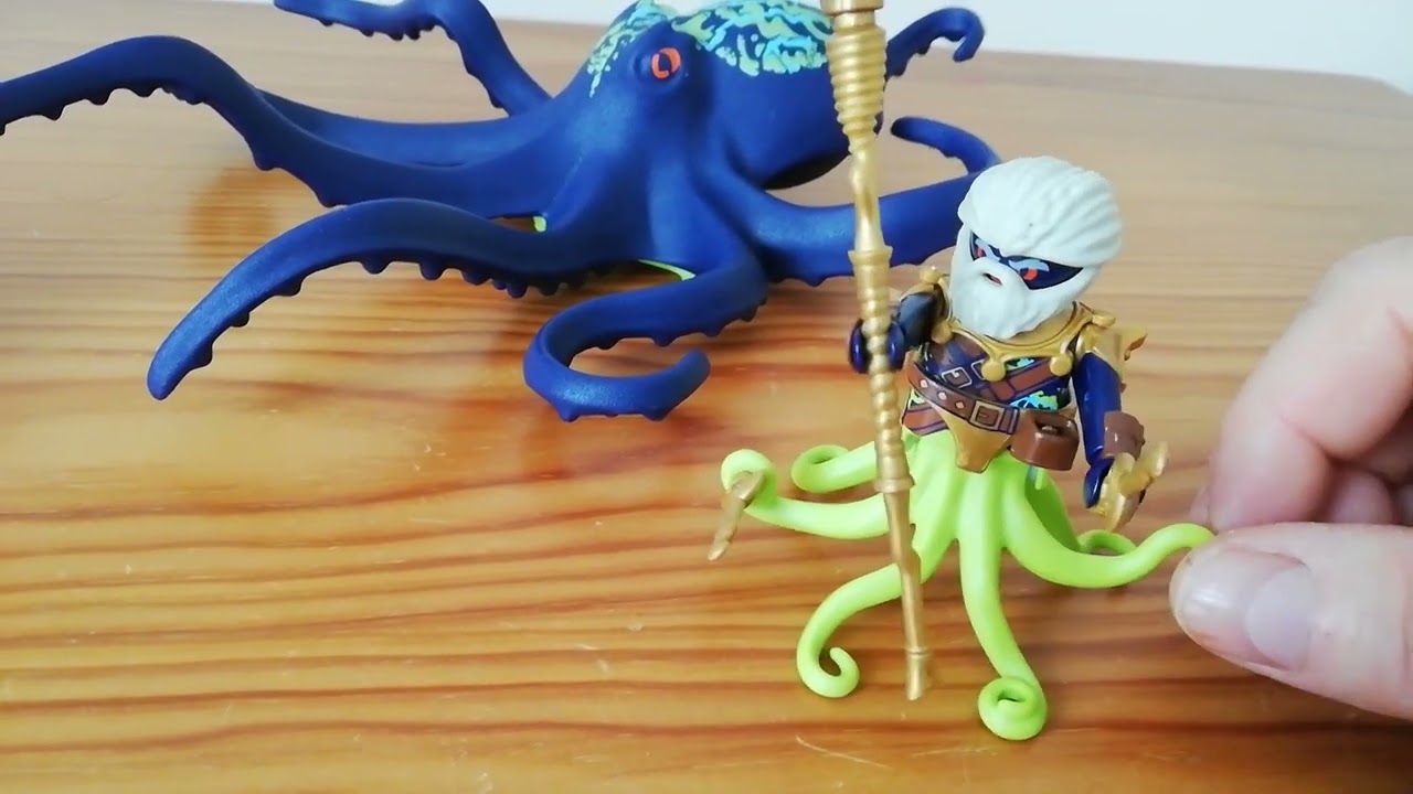 Unboxing Playmobil (fr) Pirates : Le Crâne de Cristal - La Pieuvre géante # 2 (2/10). (HD)