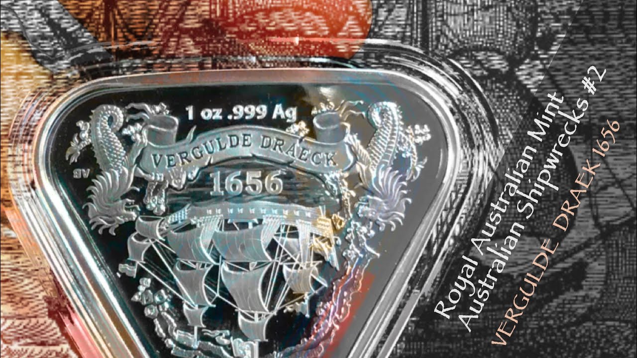 VERGULDE DRAECK - Australian Shipwrecks #2 Triangular Bullion Coin Launch - Royal Australian Mint