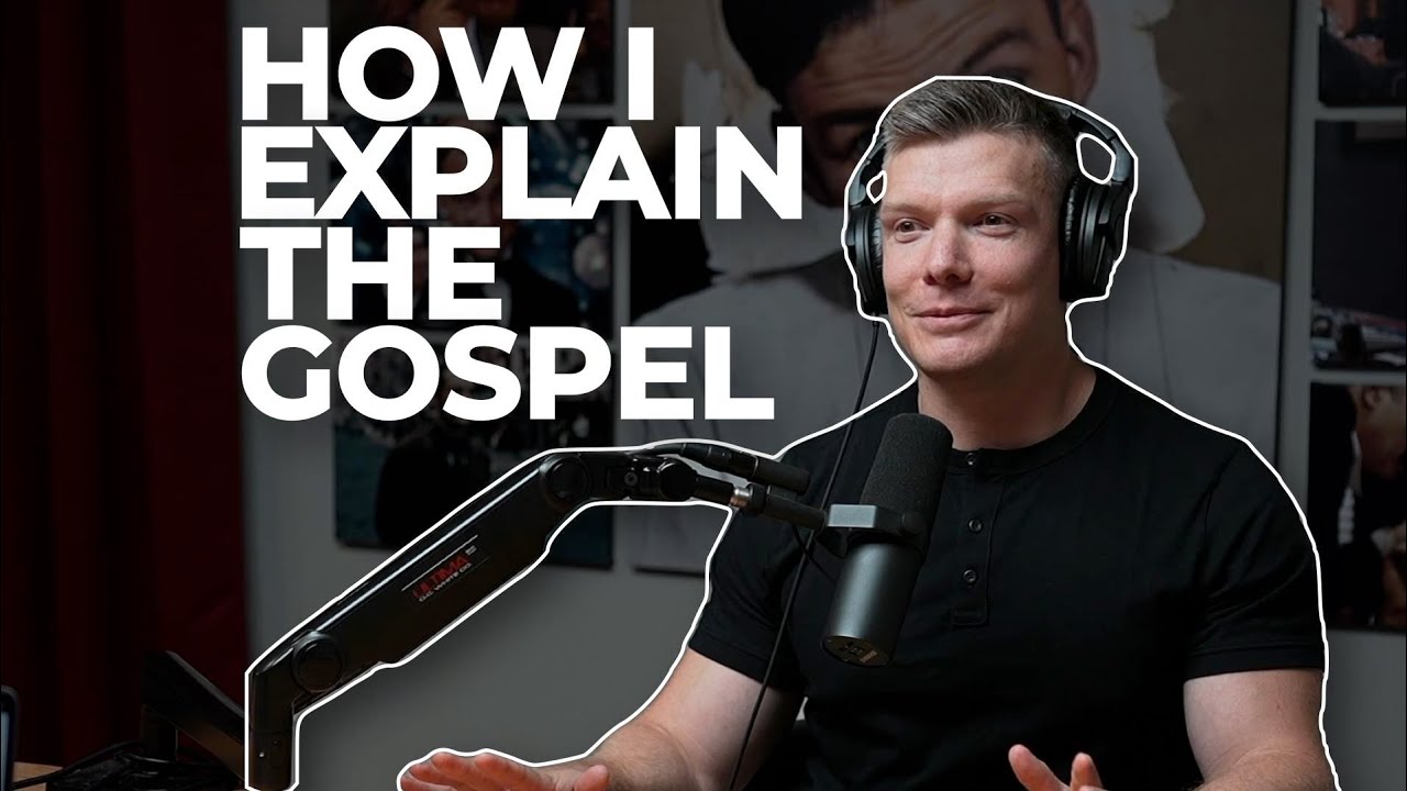 I explain the gospel to Julian Dorey