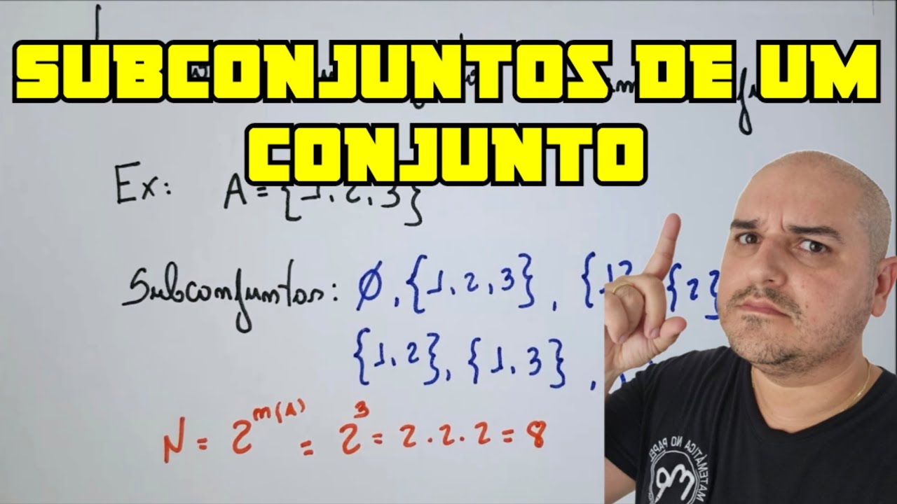 Número de subconjuntos de um conjunto / Conjunto das Partes
