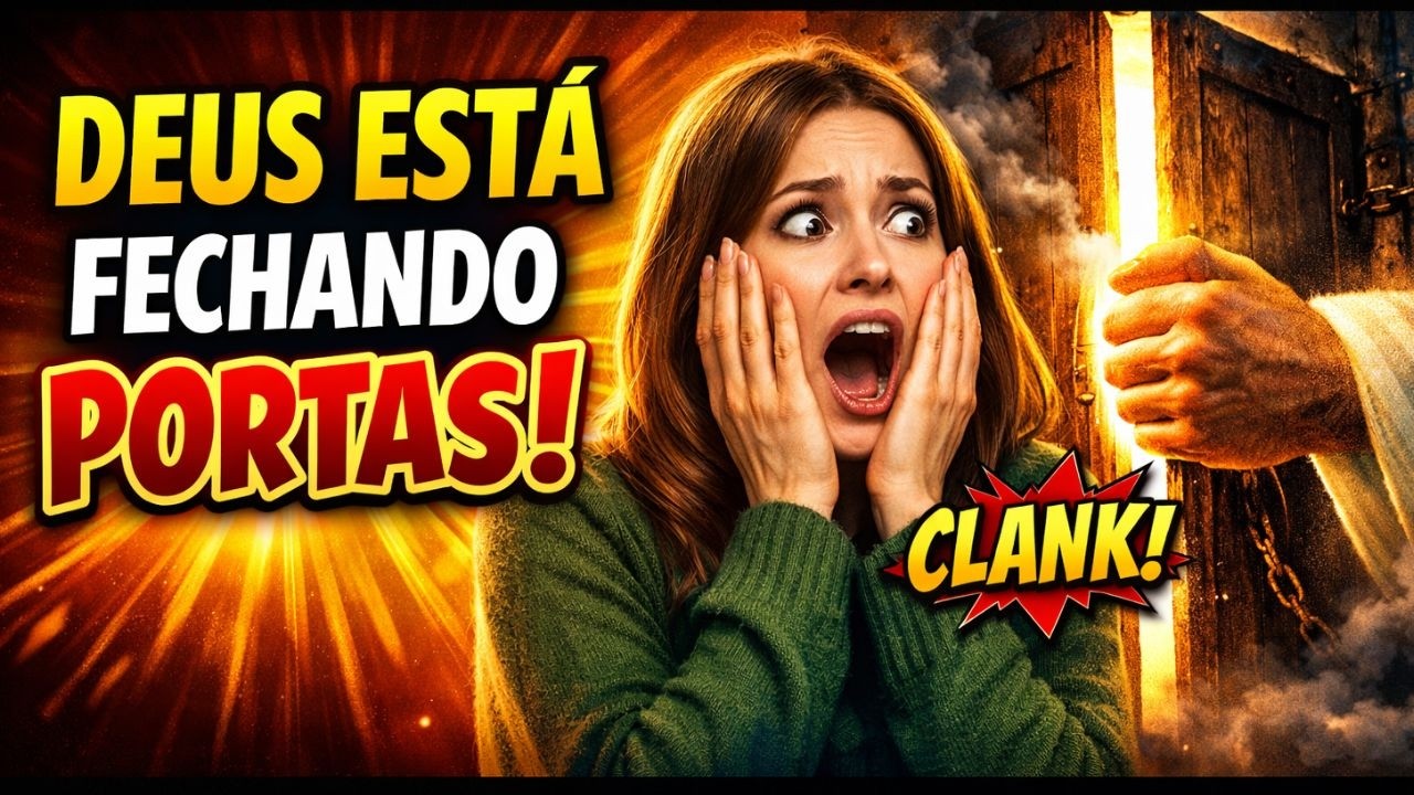 Deus está fechando portas que você teria medo de fechar