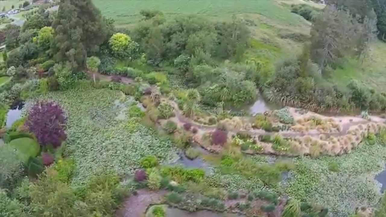 Wairere Nursary Gardens in Hamilton from Above