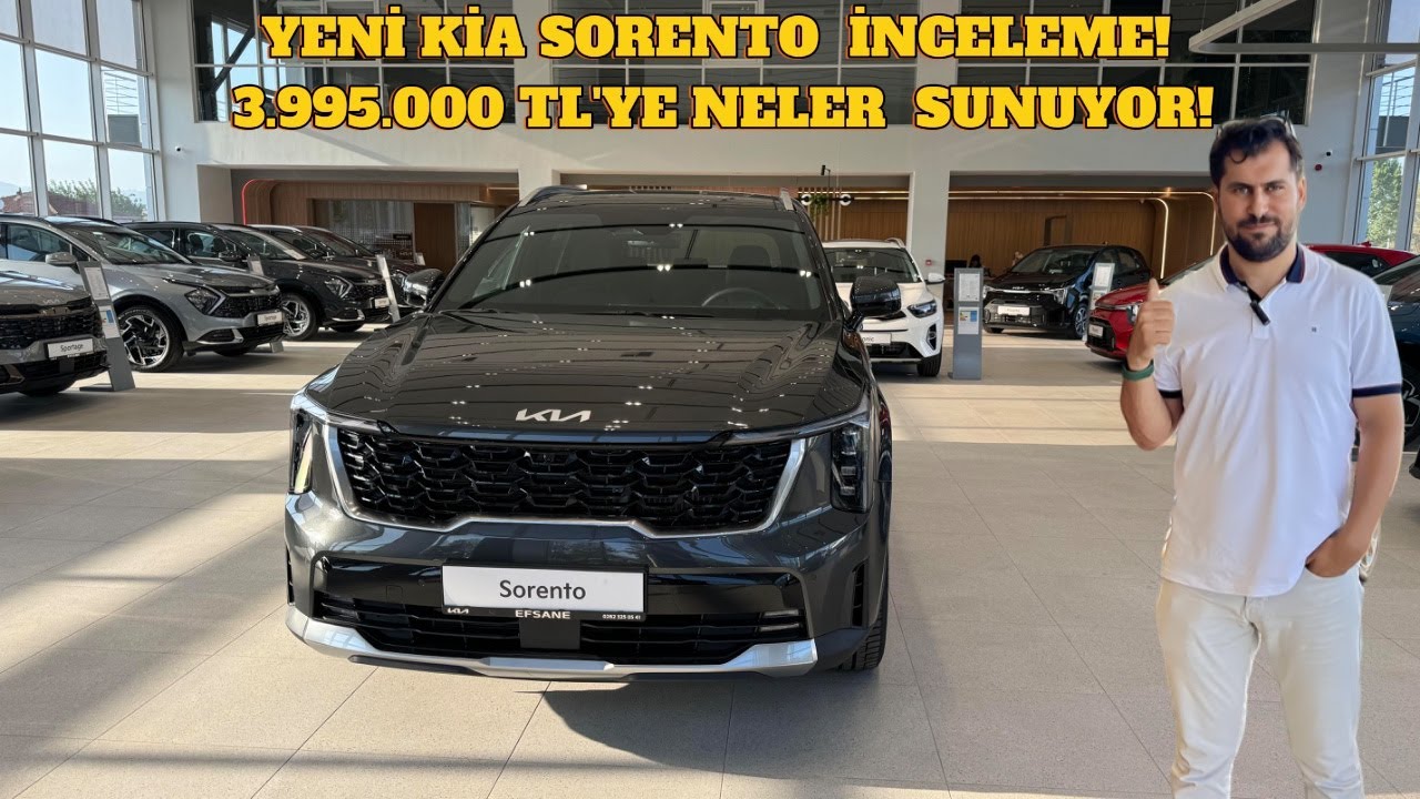 YENİ KİA SORENTO İNCELEME! NELER DEĞİŞTİ!