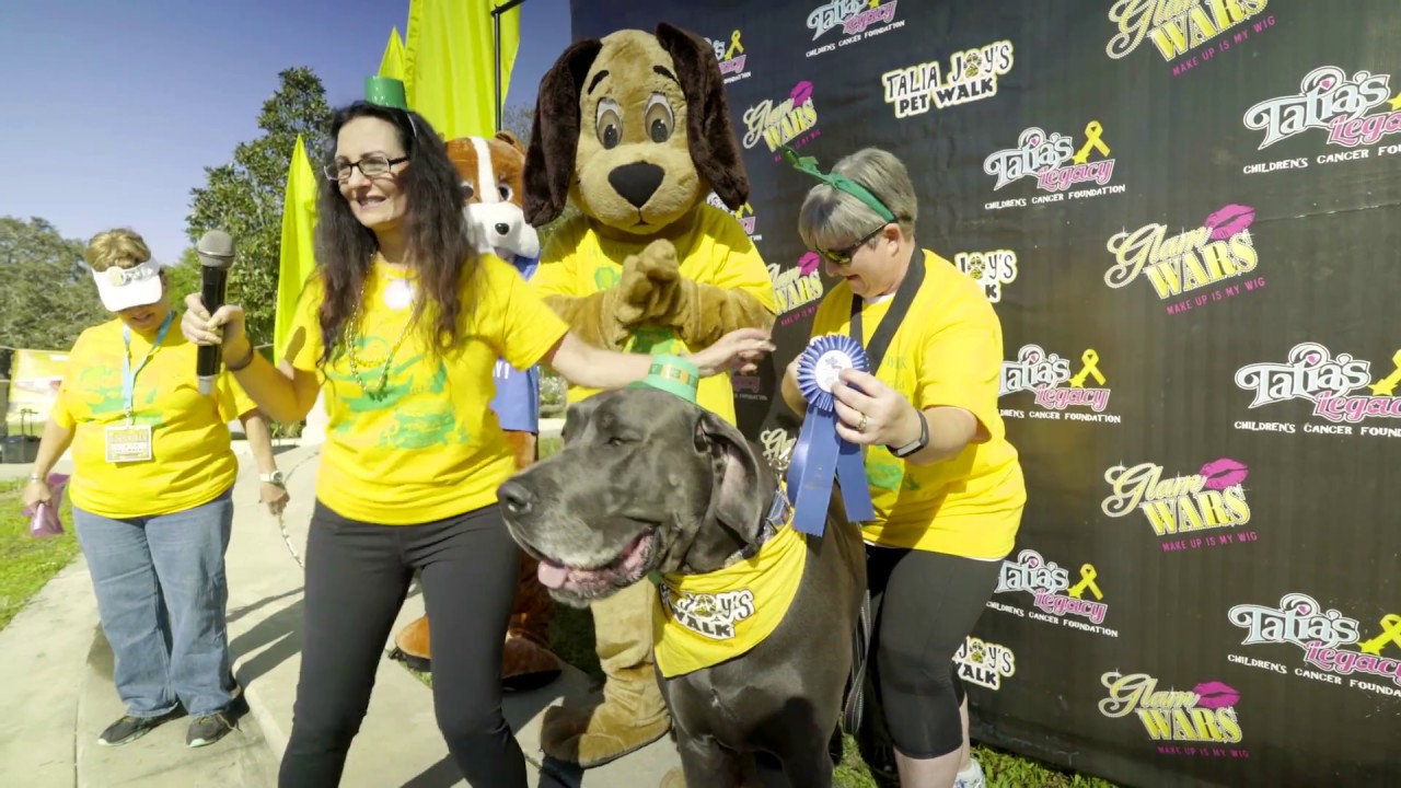 Talia's Legacy Pet Walk for Childhood Cancer 2018