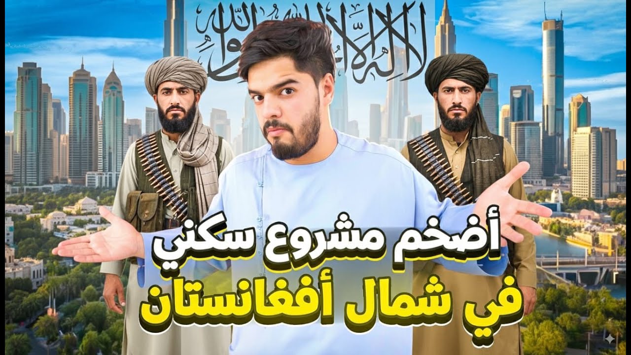 الإمارة الإسلامية تطلق أضخم مشروع في شمال أفغانستان -دبي الجديدة في عهد طالبان‼️😳