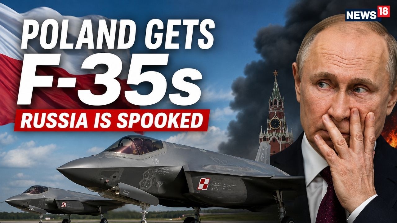 POLAND Gets F-35s Fighter Jets; Russia Watches Closely | Putin on Alert | Europe Rearms | LIVE N18G