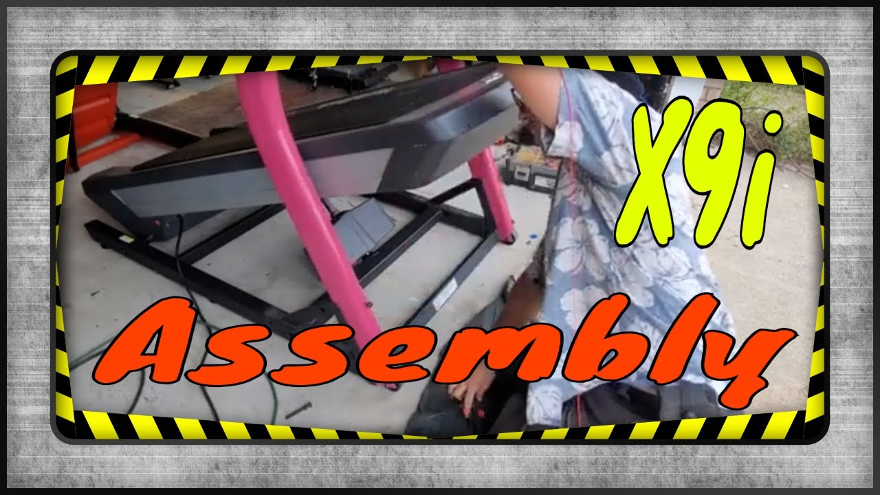 How To Assemble A Nordictrack X9i Incline Trainer (No Unnecessary Dialogue)