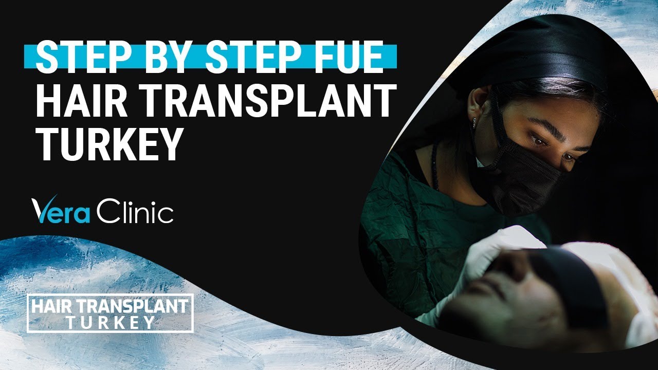 Step By Step FUE Hair Transplant Surgery in Turkey #fuehairtransplant #hairtransplantturkey