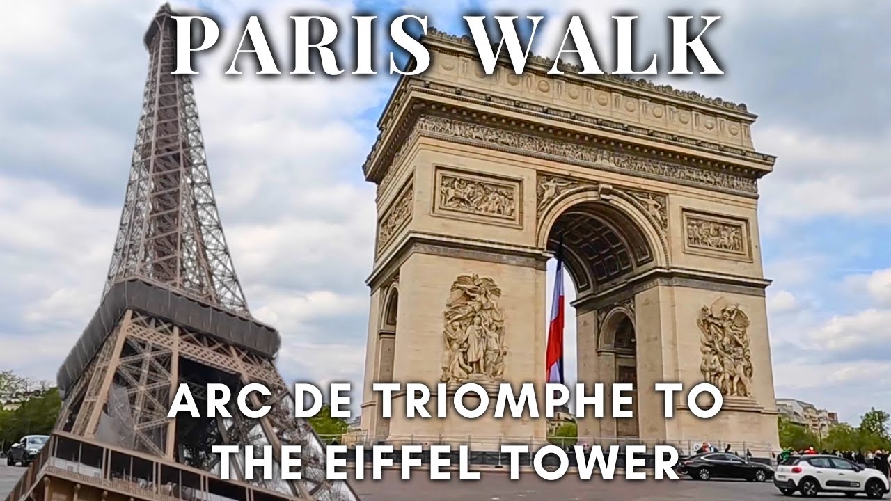 Epic Paris Walk: Arc de Triomphe to Eiffel Tower