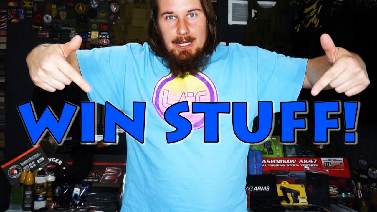 Win Some Free Airsoft Stuff! (4k Subscriber Spectacular!) GIVEAWAY OVER