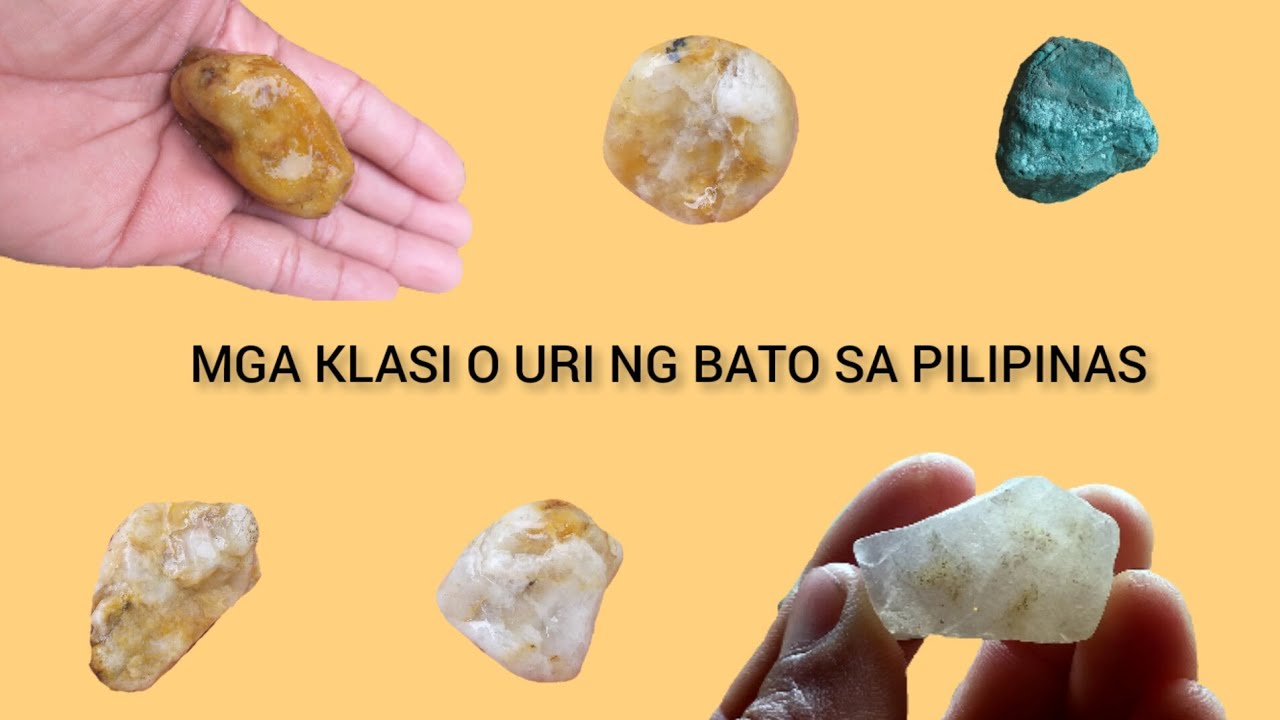 Mga klasi ng bato na makikita sa pilipinas|Rock and mineral