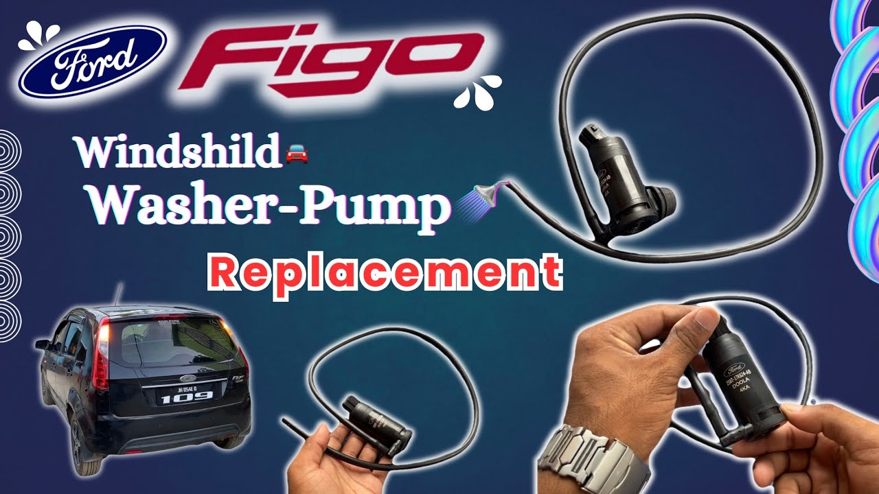 Windshield Washer Pump Replacement #fordfigo