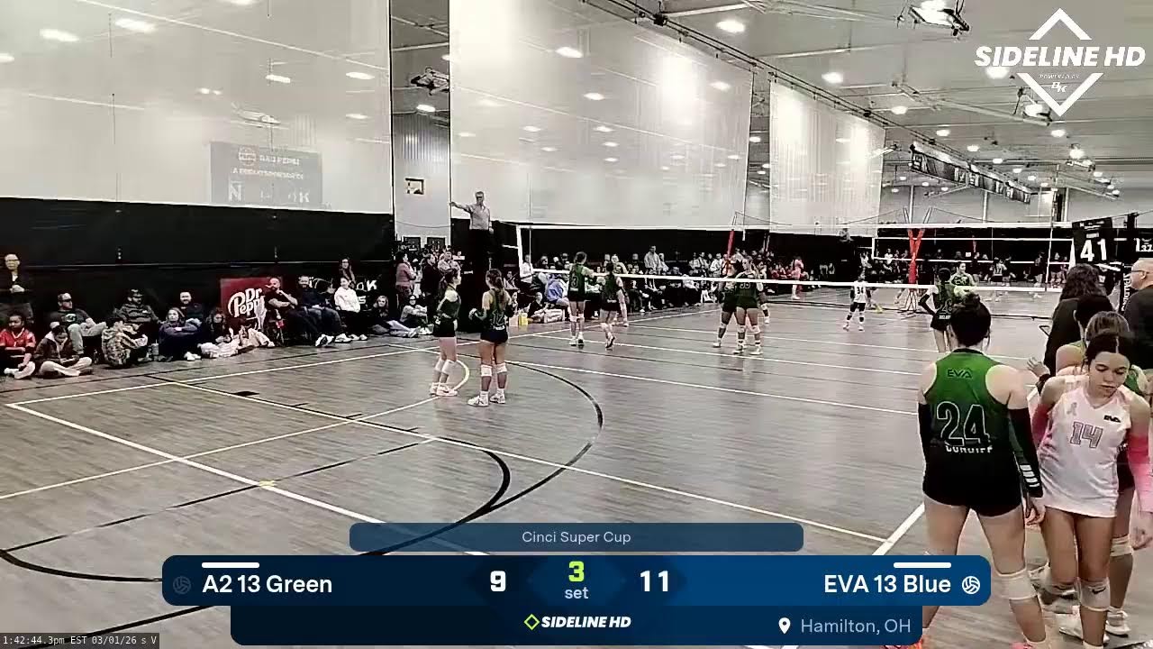 EVA 13 Blue vs. A2 13 Green (2026.03.01)