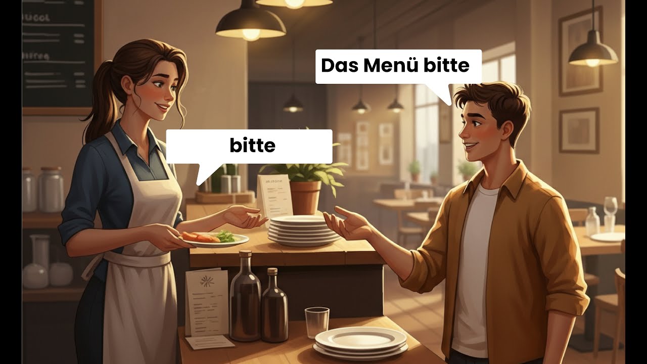 Learn German with Dialogues (German → English) | A1–A2 Beginners