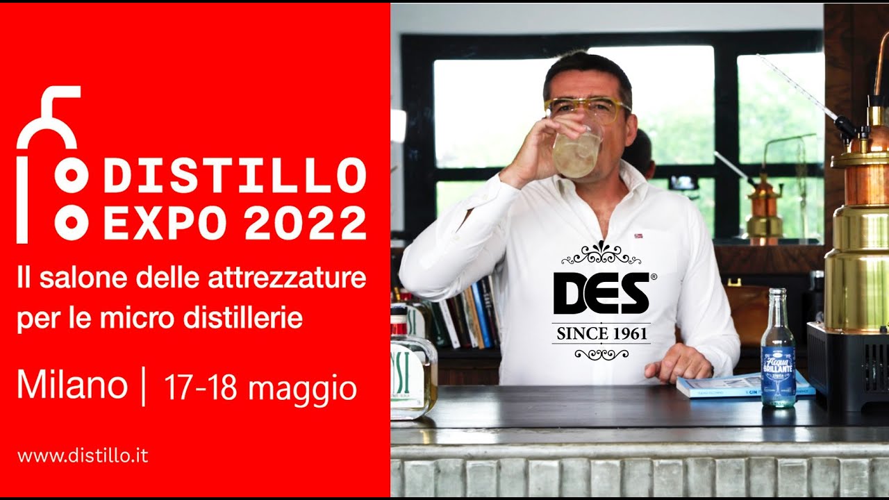Vuoi distillare? Vieni a Distillo per conoscermi e conoscere i distillatori Des!