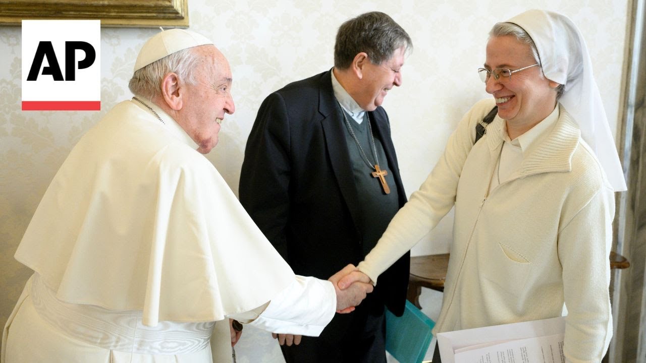 Pope Francis appoints Italian nun as the first woman to head a major Vatican office
