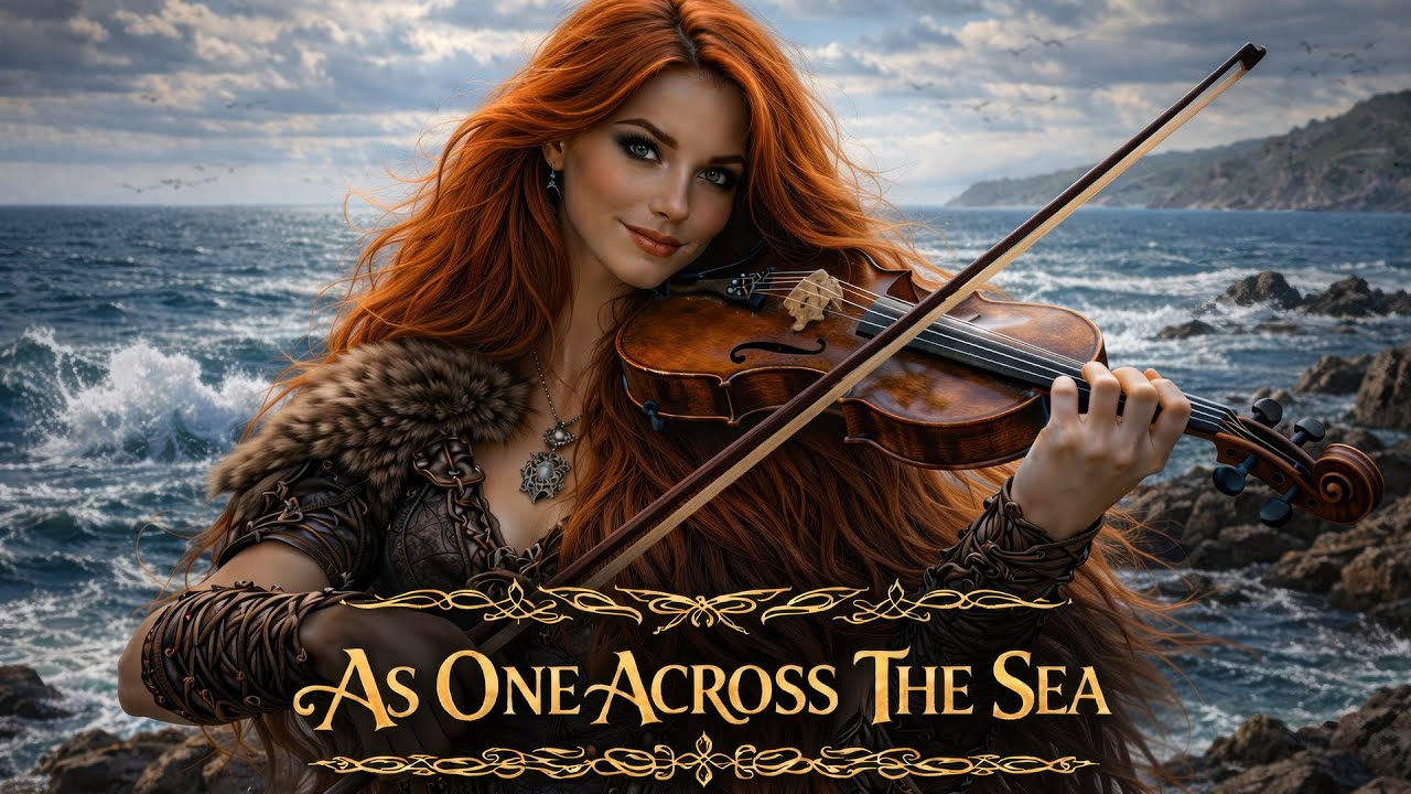 AS ONE ACROSS THE SEA – 1 Hour Nordic Viking Violin Metal | Epic Cinematic Fantasy Gaming Music