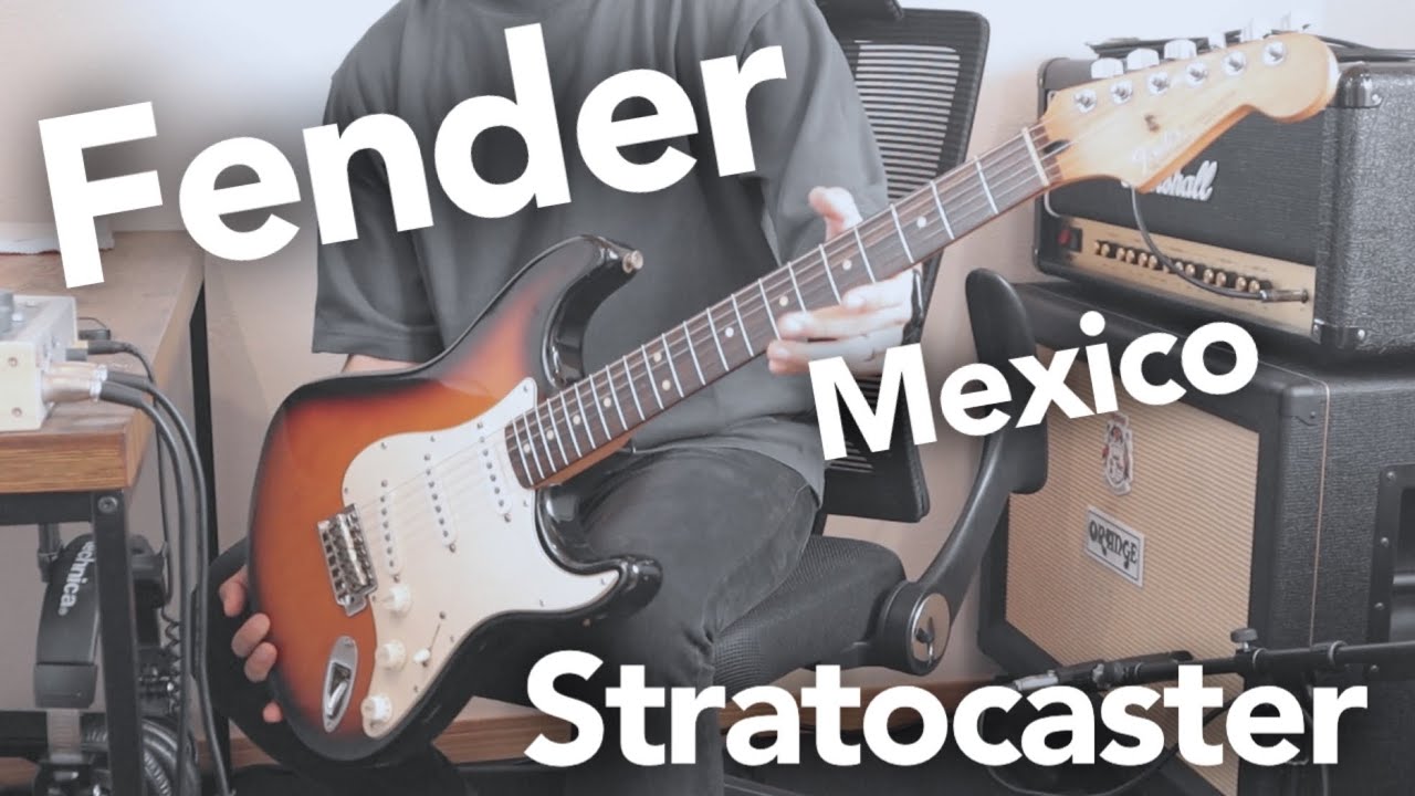 【フェンダー初心者】Fender Mexico Stratocaster2000年製を購入したのでレビューとサウンドチェックをしてみました【メキシコ】