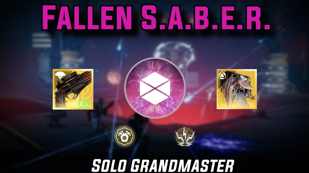 Solo Grandmaster Nightfall Fallen Saber Prismatic Titan w/ Eriana's Vow [Destiny 2]
