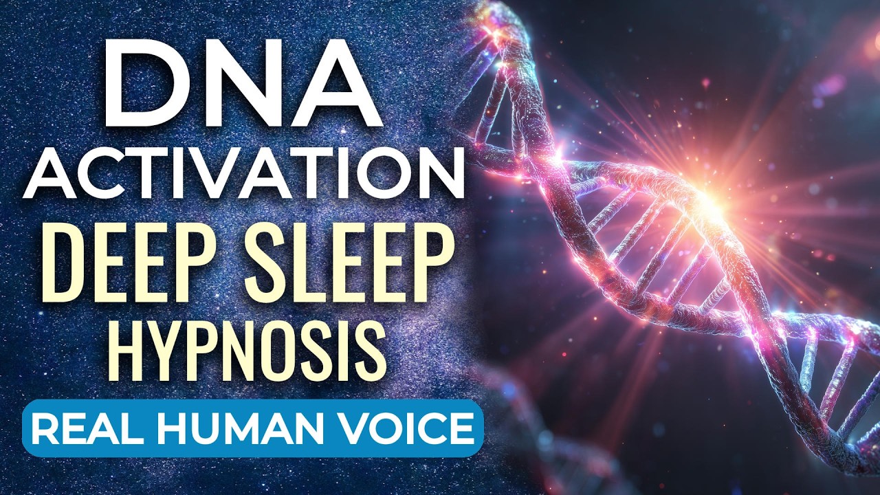 DNA ACTIVATION Deep Sleep Hypnosis ★ Unlock Dormant Gifts ★ Activate Your Sacred Blue Print