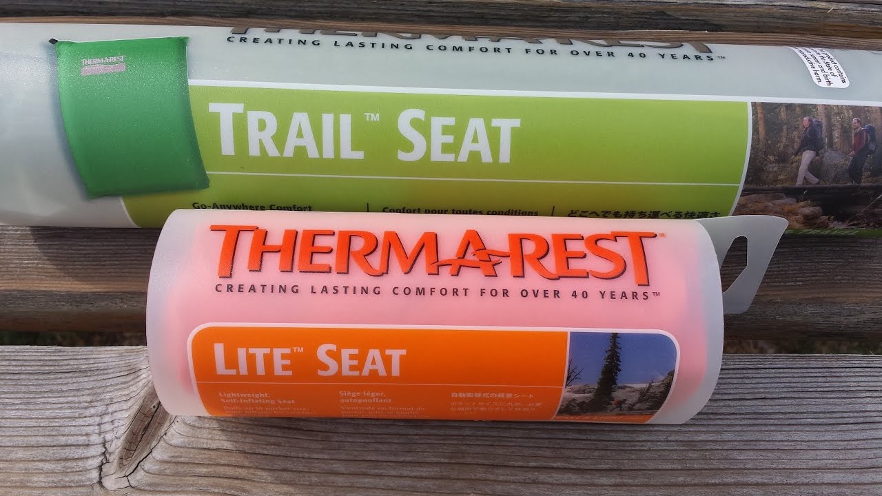 Therm-A-Rest Trail Seat vs Therm-A-Rest Lite Seat