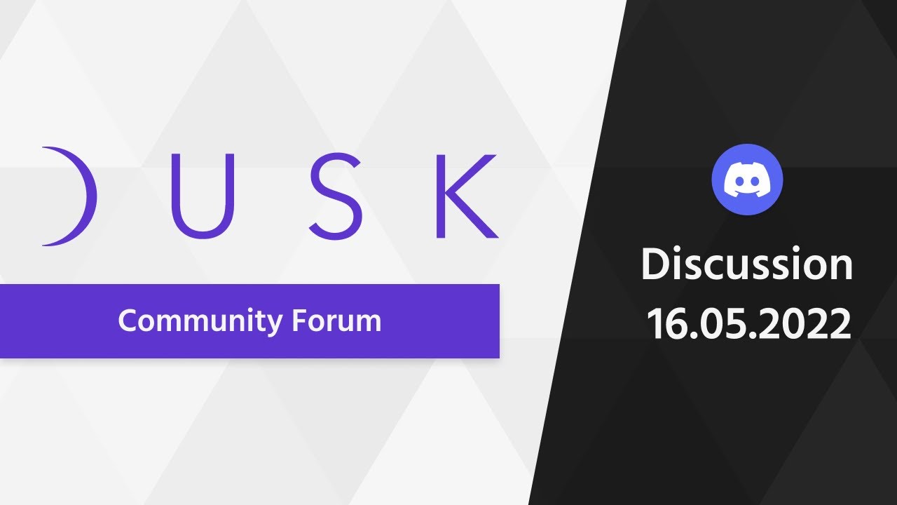Dusk Community Q&A with Emanuele Francioni