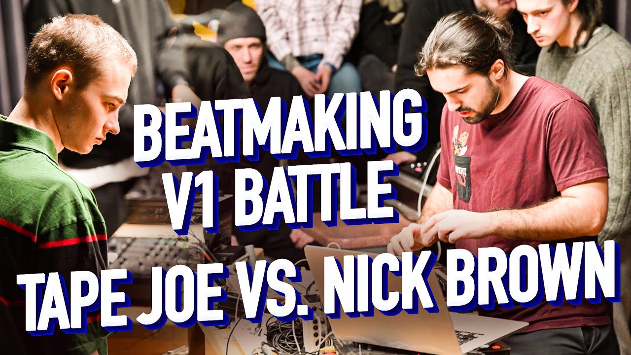 V1 BATTLE 2022 / BEATMAKING TAPE JOE VS NICK BROWN / AKAI MPC VS AKAI MPD 232