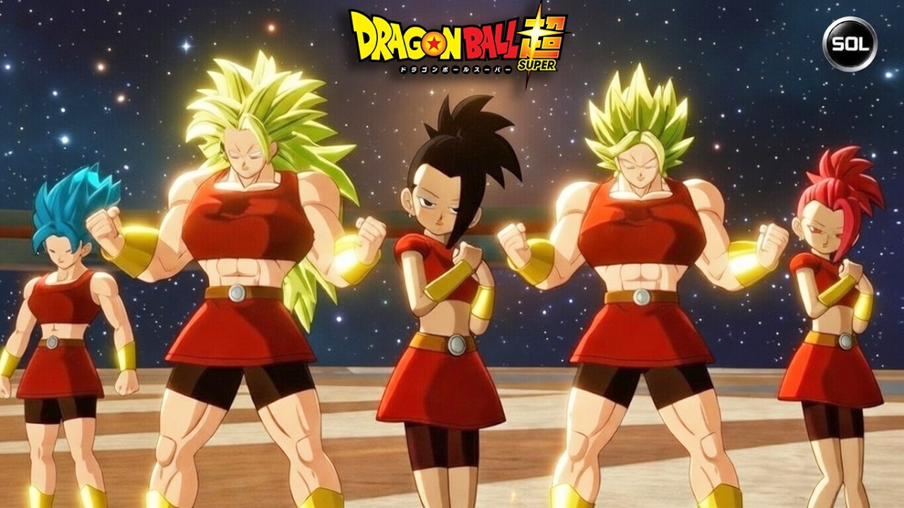 Female Broly: Legendary Saiyan Kale All Transformation Forms