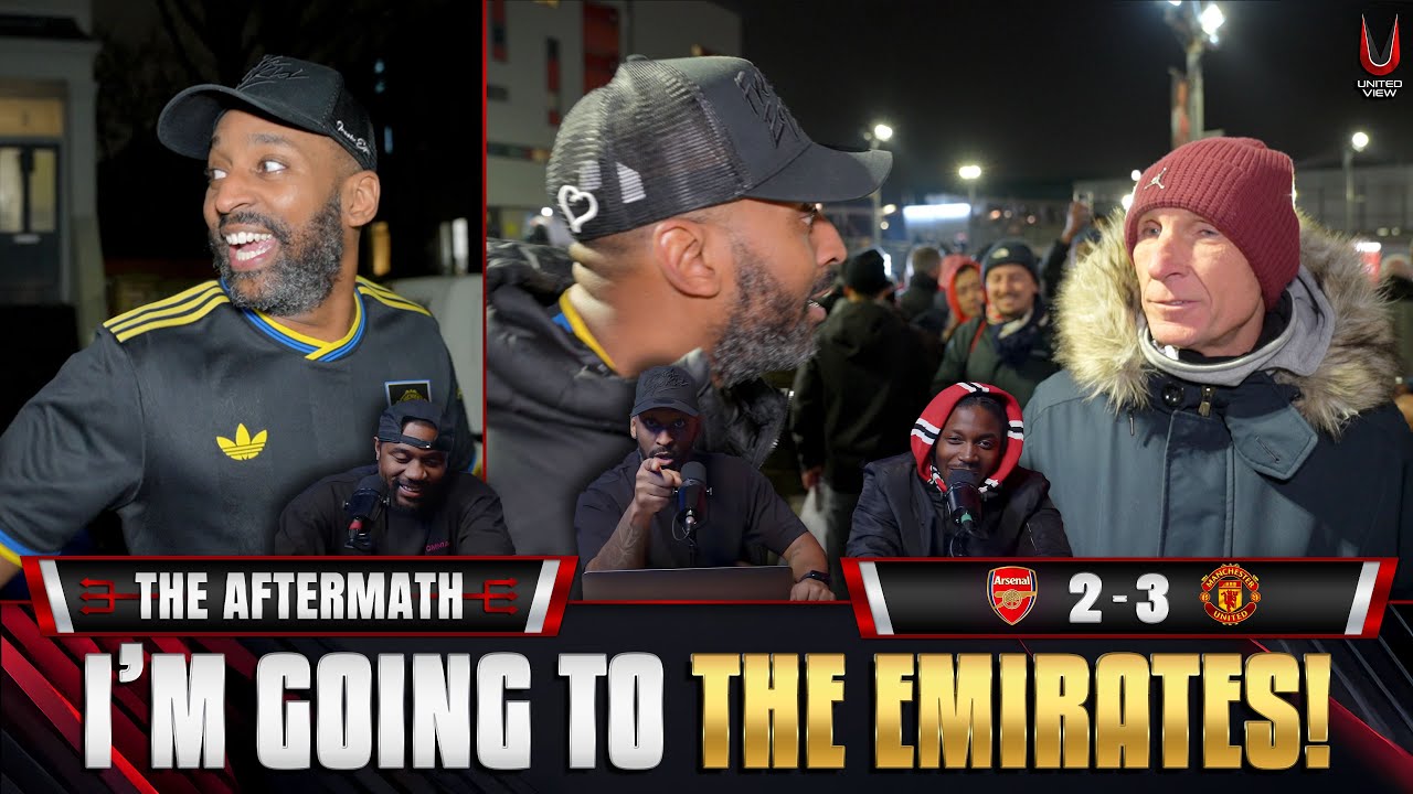 Flex Wants ALL THE SMOKE!!! | Arsenal 2-3 Man United | The Aftermath