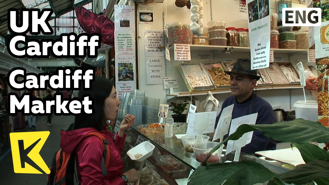 【K】UK Travel-Cardiff[영국 여행-카디프]100년 넘은 실내 재래시장/Cardiff Market Over 100-Year-Old/Olive
