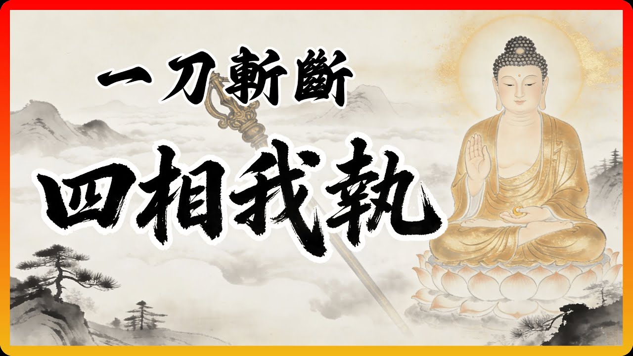 人生痛苦的根源，不在遭遇，而在我執！《金剛經》如何一刀斬斷內耗？