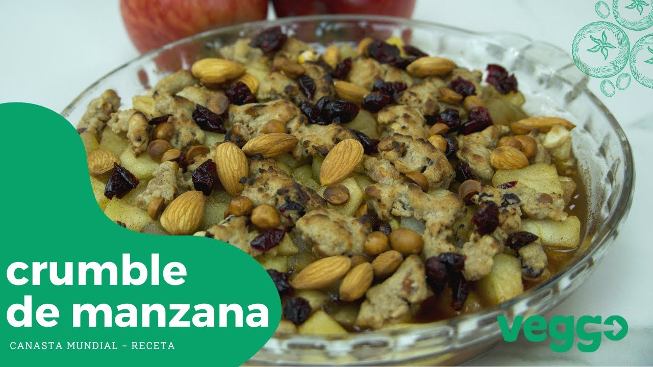 Crumble de Manzanas - Veggo