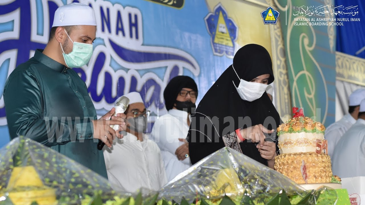 Taushiyah  Umi Waheeda Binti H  Abdul Rahman S. Psi,  M. Si. di Hari Milad Umi Yang Ke- 54