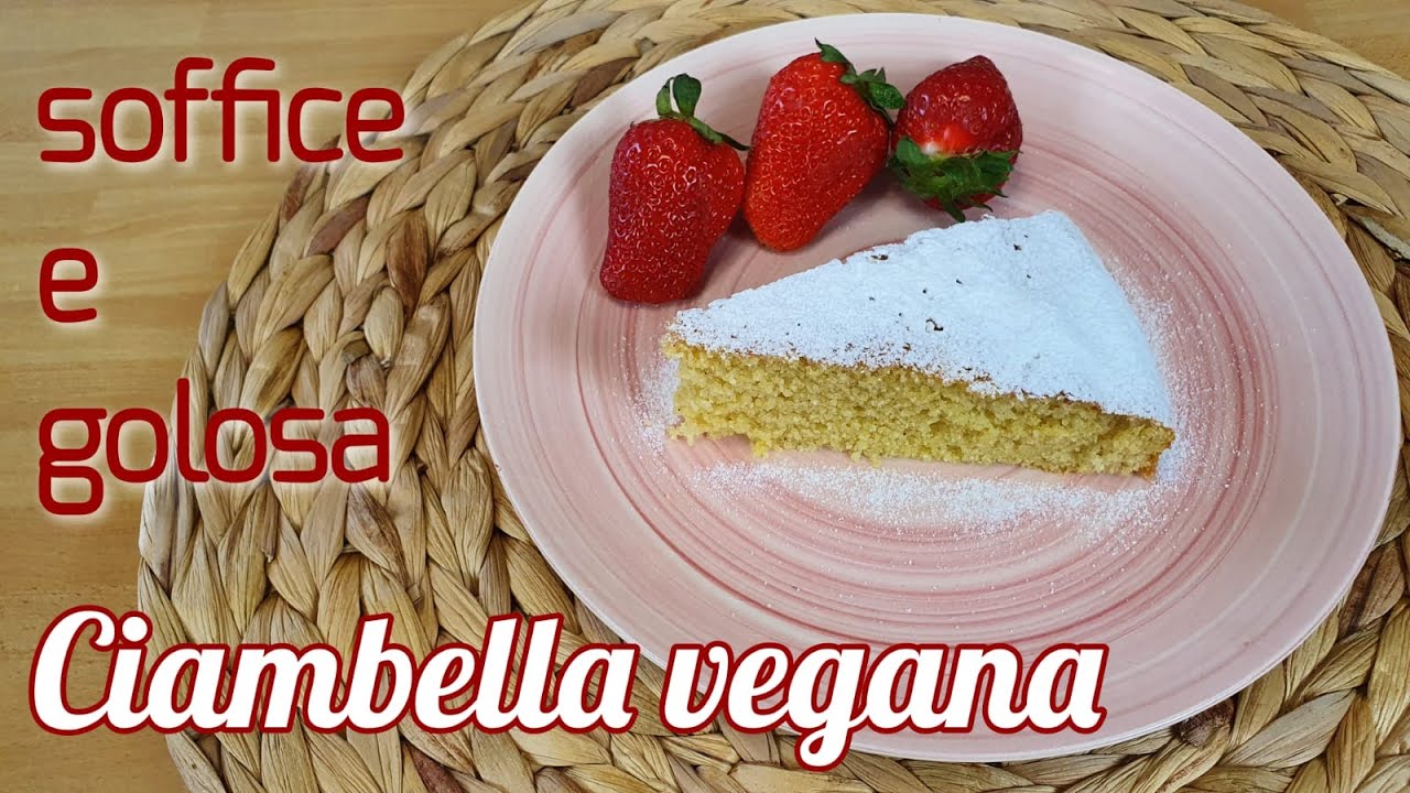 Ciambella allo yogurt di soia | Morbida e golosa | Senza uova, latte, burro| Vegan e deliziosa!