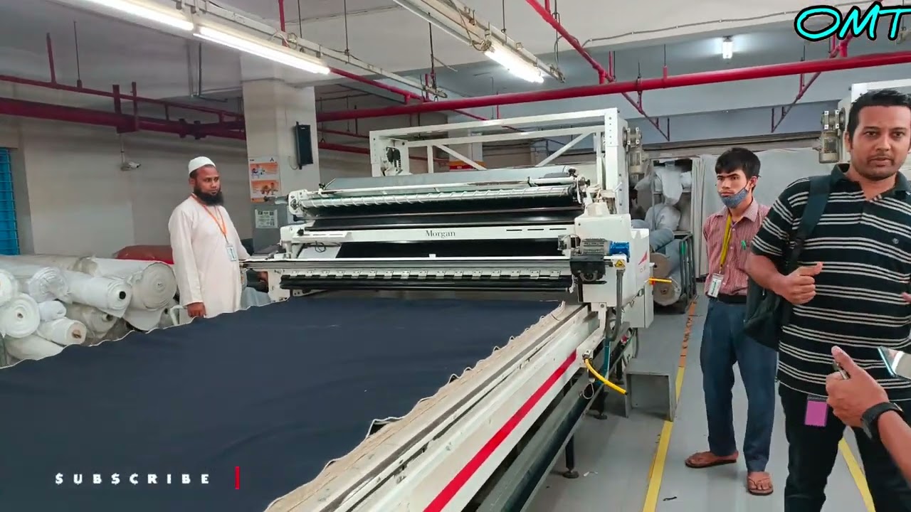 Morgan fabric spreader machine