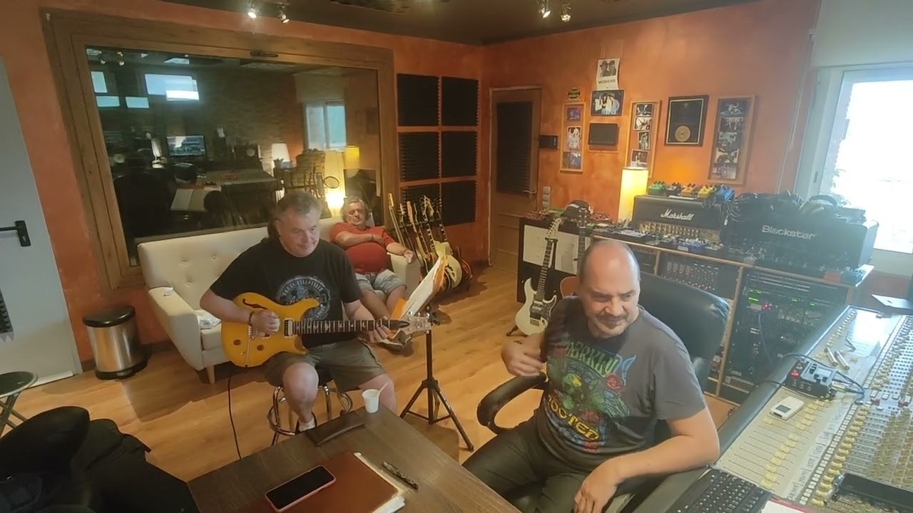 Vídeo nou disc Jarana Rock a l' estudi de David Palau (Part II).-Juliol /Setembre 2022