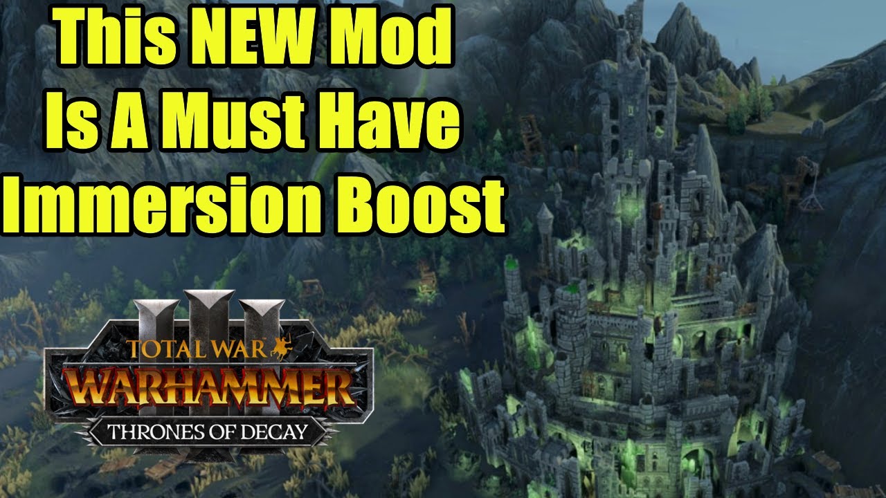 A NEW Must Have Immersion Mod - OvN Lost World - Total War Warhammer 3 - Mod Review