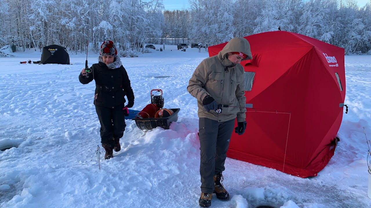 Ice Fishing, Alaska