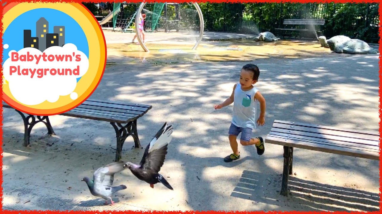 Kids Playground in Washington Square Park NYC