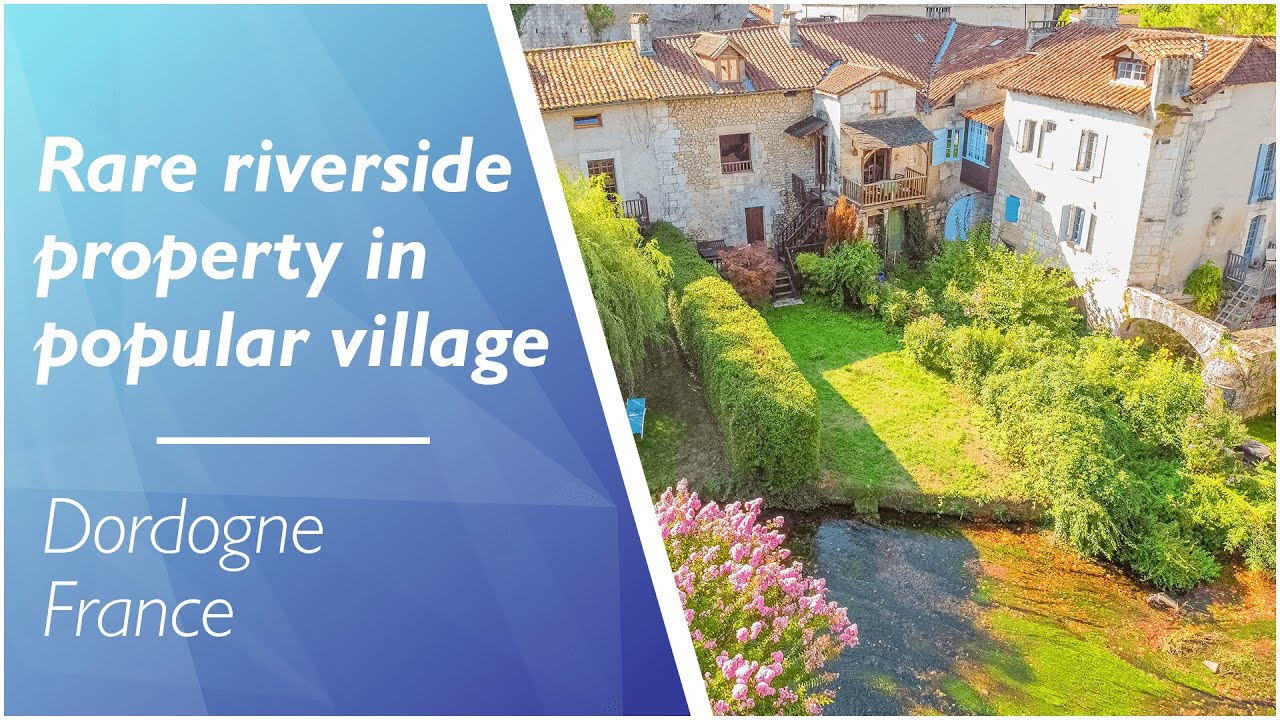 EXCLUSIVE - Riverside property in the popular village of Bourdeilles in Dordogne - Ref.: 115872PA24