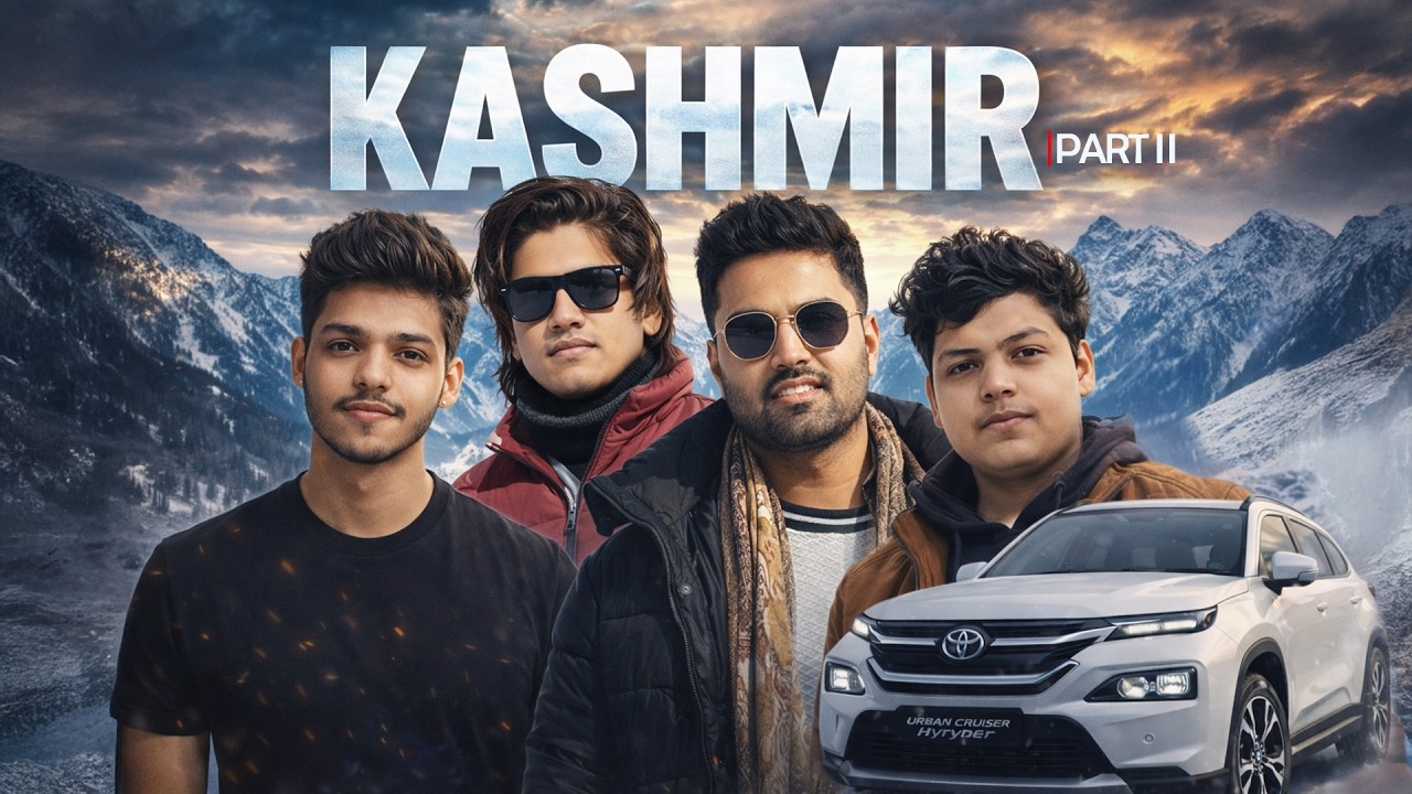 KASHMIR : An Unexpected Road Trip | Toyota Hyryder (CNG) | Part 2 : Exploring Sonmarg & Gulmarg